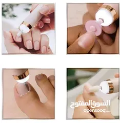  1 جهاز البدكير والمناكير في قطعة واحدة لأظافر لامعة ومرتبة من دون صالون قلم العناية بالأظافر 5 في 1