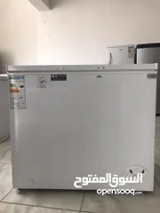  1 فريزر سعر حرررررق فريزرات افقي 200 لتر جنرال ديلوكس توفير طاقه وكفاله لون ابيض