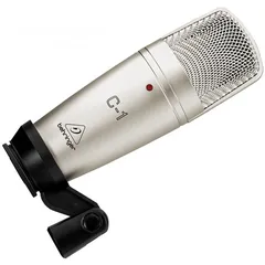  2 Behringer C-1 Professional Large-Diaphragm Studio Condenser Microphone ميكرفون ت