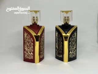  4 عطور فرنسيه وعربيه مطابقه للاصل 99٪؜