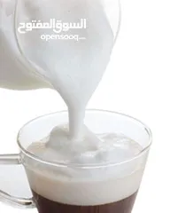  4 جهاز صنع الرغوة الاصلي الكهربائي لصنع الحليب للكابشتينو و الكافيه لاتيه فوم عالي