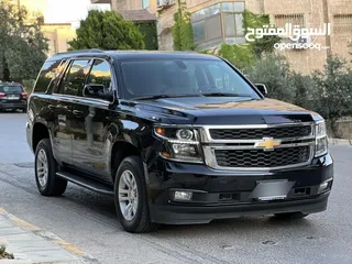  3 شيفروليه تاهو موديل 2020 فحص كامل وارد وصيانة الشركة بحالة الوكالة لون اسود فُل ابوشن ما عدا الفتحة