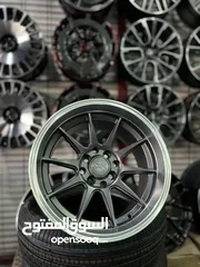  2 /:- جنط جديد  /:- قياس 15 انش /:- براغي محير