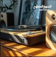  5 STIR IT UP Premium Wireless Turntable مشغل إسطوانات من شركة هاوس وف مارلي