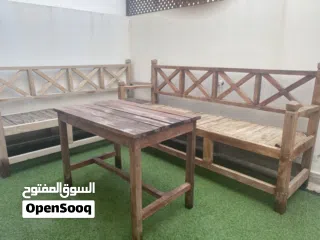  1 للبيع طقم كراسي حديقة