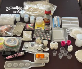  1 مستلزمات وقولب فن الريزن لمحبي فن الريزن والراغبين بتاسبس مشروعهم الخاص