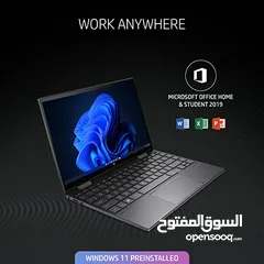  1 HP Envy X360 Laptop 13.3′′ Ryzen 7 16GB RAM 1TB Win11– Black