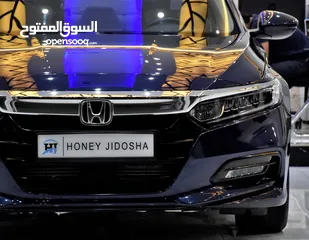  4 Honda Accord ( 2019 Model ) in Blue Color GCC Specs