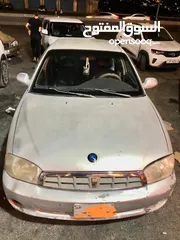  1 كيا سبكترا موديل 2002 قير عادي للبيع بسعر مغرري جدااا