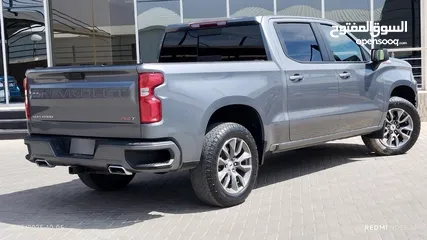  9 شفروليه سلفرادو 2021 RST Z71  فحص كامل 7 جيد  كلين تايتل جمرك جديد كلين كارفاكس محرك ديزل 6 سلندر