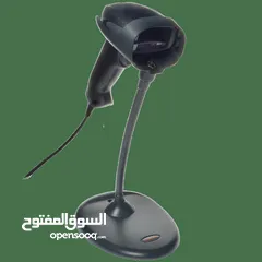  1 Honeywell  Barcode Scanner with Stand قارئ باركود