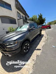  2 Dodge ram rebel 2022 bought from dealership in Amman  32,000 KM Car under warranty  3.600 cc 305 HP