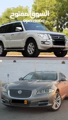 1 للبيع سيارتين باجيرو و جاكور  for sale 2 cars Pajero and jaguar