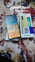  1 سامسونج A06 لون ذهبي نسخة 6+6 رام  للبيع فقط