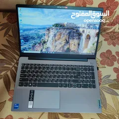  1 لابتوب  بحالة الجديد كليا Lenovo IdeaPad 3 15ITL6 للبيع – مع ماوس بلوتوث وشنطة استخدام قليل جدا جدا