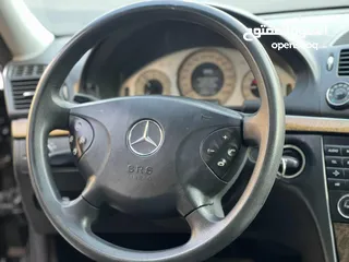  10 مرسيدس e200 موديل 2006 بحالة الوكالة فل اضافات افنتجارد لون اسود بالصلاة ع النبي ما شاء الله