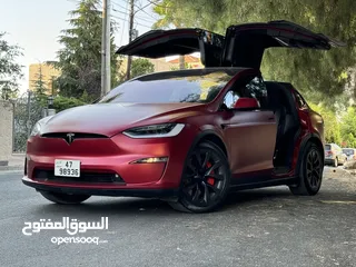  9 Tesla model X PLAID