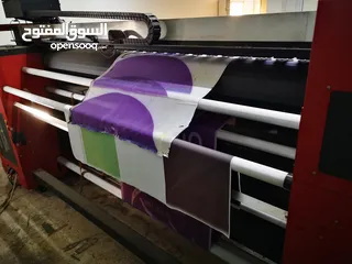  4 طابعة اقمشة سبلميشن 4 هيد