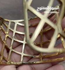  4 اسوارة CK ذهبي اللون مطلي اصلية