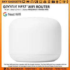  1 Google Nest WiFi Router ll Brand-New ll