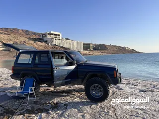  9 للبيع - جيب شيروكي XJ موديل 1999  جاهز للبر والمغامرات!