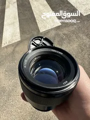  3 Sony 85mm f/1.8 (lens)