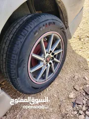  2 جنط فوزن 14 للبدل على 15 او 16