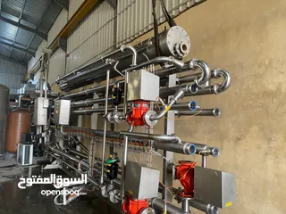  1 خط انتاج عصائر بالكامل لا ينقصه شيء الحمدالله امورو تمام مثل مو مبين بالصور والفيديوهات بحال الوكالة