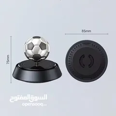  9 معطر سيارة بالطاقة الشمسية على شكل كرة سلة أضف لمسة فخامة وسيطرة على رائحة سيارتك يعمل بالضوء