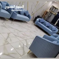  9 طقم كنب جديد 1+1+3+3 صناعة عمانية