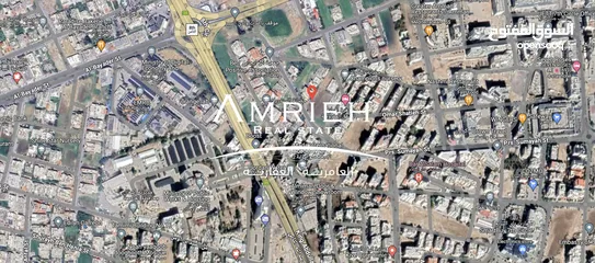  1 ارض 1119 م تجاري للبيع في دوار الثامن / بالقرب من وزارة الاشغال ( موقع مميز ) .