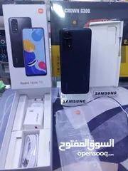  1 جهاز اخو الجديد كامل اغراضه 128g 16ram Redmi Not 11