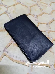  6 محفظة يد جلدية فاخرة وانيقة The Angels للرجال مصنوعة من اجود انواع الجلود الأصلية الطبيعية 100 ٪
