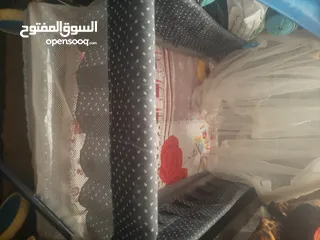 5 تخت بيبي حجم صغير حجم كبير  كامل الأغراض