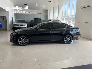  3 Lexus GS-350 / 2018 (Black)