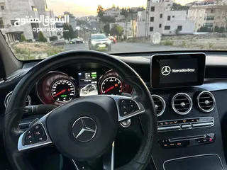  15 مرسيدس Glc 350e coupe 2019 وارد الشركة غرغور في حالة الوكالة وكفالة البطارية من الشركة لحد الآن