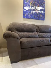  11 Nabuk Fabric Sofa Set (3 piece)