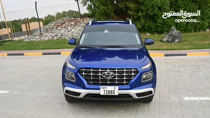  24 Hyundai - VENUE - 2022 - Blue - Small SUV - Eng 1.6L