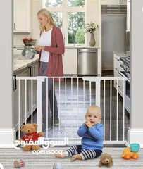  5 باب حاجز أمان للأطفال baby safety gate