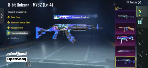  2 Pubg account 10BD 51 collection