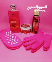  2 بكجات عناية بالبشره و الشعر والجسم