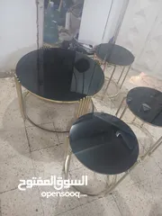  3 طقم طاولات جديد نضيف جدا