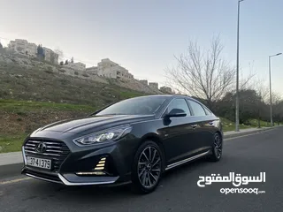  16 هيونداي سوناتا هايبرد 2019 وارد كوريا فحص كامل أوتوسكور 91% اوتوسكور  Hyundai Sonata hybrid 2019