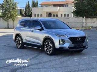  2 هوندااااي سنتافيه 2019 مطور 2000 ديزل اتوماتيك فل الفل اضافات بدون فتحه بسعررررر محرررقه ع الكاش