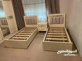  8 غرفه نوم شبابيه تفصيل خشب زان ولاتيه اسعر تبدأ من 450