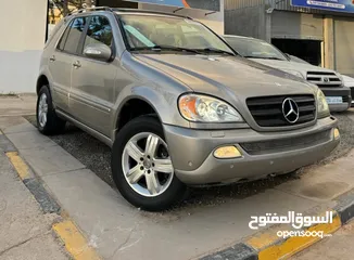  1 مرسيدس بنز ML جمرك درجه اوله خاليه من عيوب