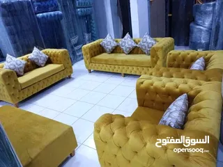  5 كنب روعه بسعر منافس محل جديد