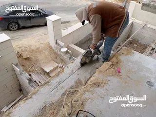  3 فتحات كور ماشين ، شفاطات، هدم وإزالة جدران، عقدات ، طمم، تكسير، عزل أسطح