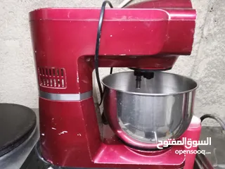  12 عدة محل كريب ووافل +ماكنة لقيمات