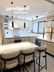  9 ارقى مناطق ام اذينة شقة مفروشة فخمة مع حديقة واسعة وكراج خاص LUXURY APARTMENT